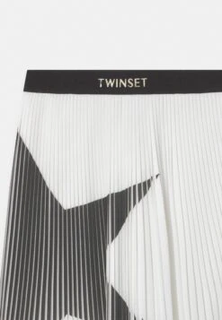 TWINSET Abito Gonna - Falda Acampanada - Meringa/Nero -tienda de zapatos 9ebbaa144f344dc2891d9a7252643455