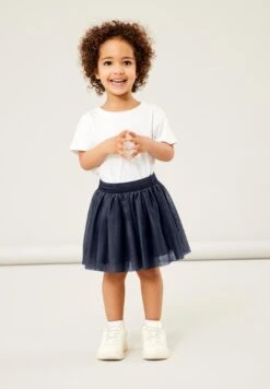 NAME IT Nmfnutulle - Falda Acampanada - Dark Sapphire