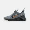 Nike Sportswear Air Max 270 Gs Pp Unisex - Zapatillas - Smoke Grey/Black/Bright Mandarin/Med Ash/Light Silver -tienda de zapatos a5916e4a832742b7b9318f6e34575fb2