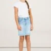 NAME IT Salli Noos - Minifalda - Light Blue Denim -tienda de zapatos a72571ef308d42378dcd068b520453e9