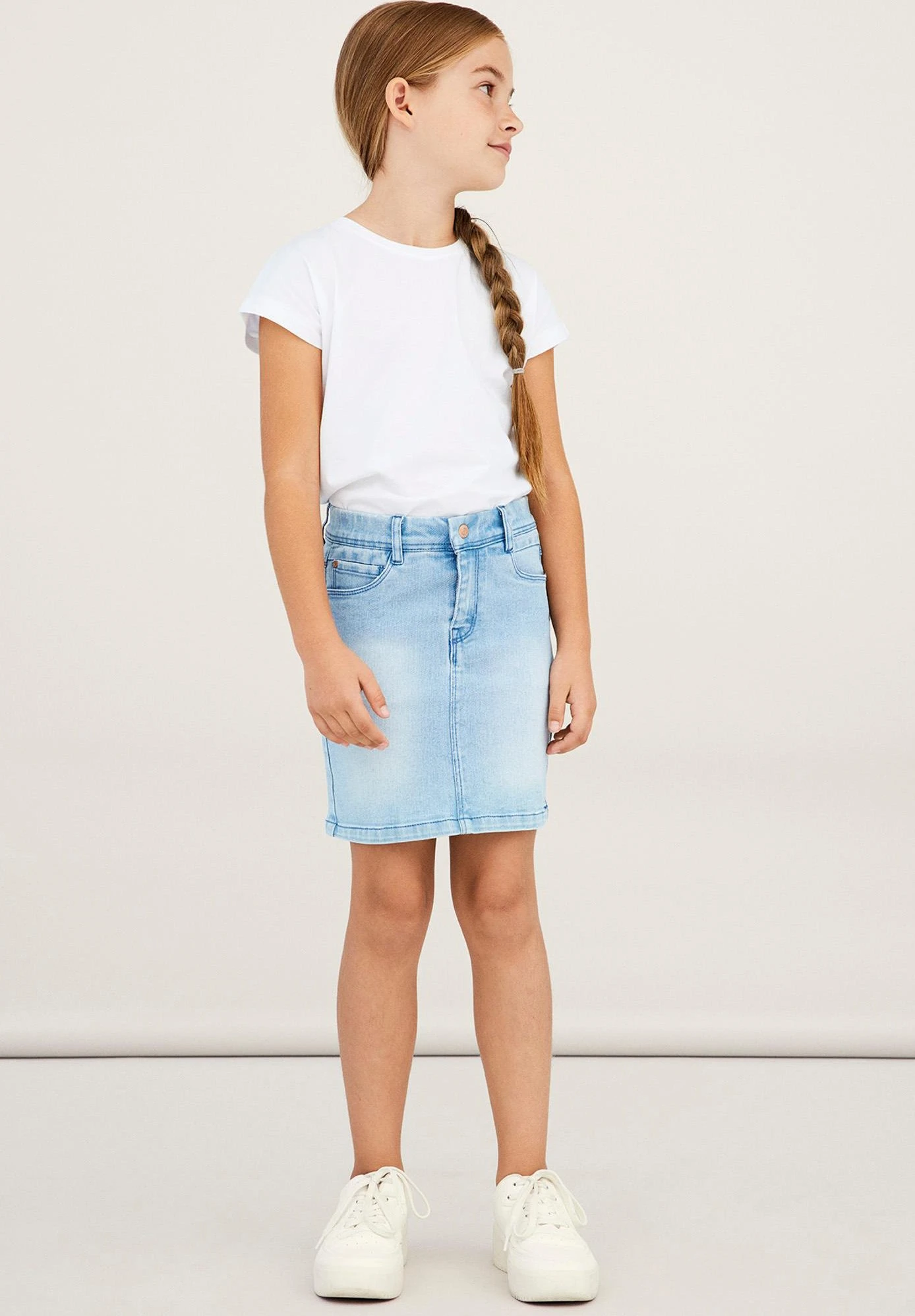 NAME IT Salli Noos - Minifalda - Light Blue Denim 3 NAME IT Salli Noos - Minifalda - Light Blue Denim