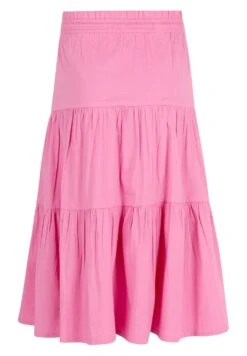 Poplin Rok Roze - Falda Acampanada - Pink -tienda de zapatos a9fa6ac967b14a27871bfca0cb2c7461