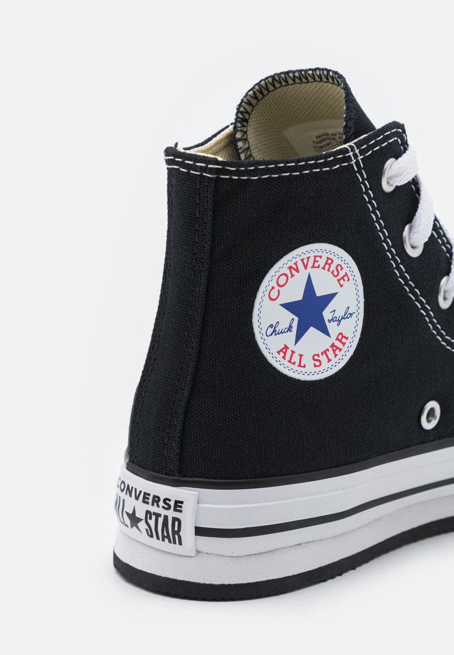 Converse Chuck Taylor All Star Lift Platform Unisex - Zapatillas Altas - Black/White 8 Converse Chuck Taylor All Star Lift Platform Unisex - Zapatillas Altas - Black/White - Imagen 6