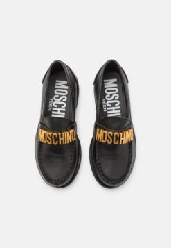 MOSCHINO Unisex - Mocasines - Black -tienda de zapatos b22bb99e27574d0498a1e2b99f3474ac