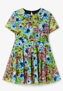 Desigual Tulle Flower - Vestido Informal - Blue 11 Desigual Tulle Flower - Vestido Informal - Blue -tienda de zapatos b411ab5fb45d48cea86b5c43e94ec395