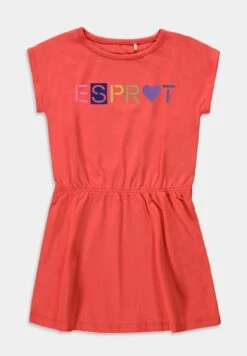 ESPRIT Mit Logoprint - Vestido Ligero - Coral Orange -tienda de zapatos b50295cfed6943f78d56c579051d4c03