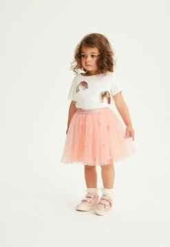 Next Tutu Standard - Falda Acampanada - Pale Pink Floral