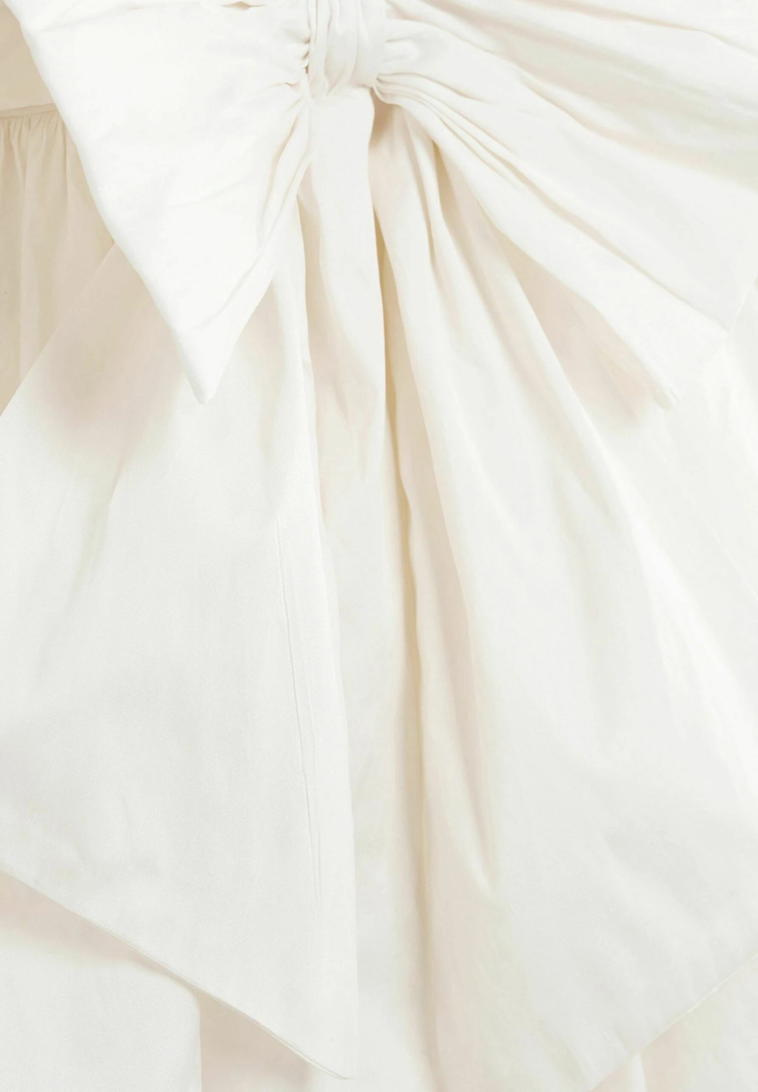 Next Puff Sleeve Taffeta - Vestido Informal - Offwhite 5 Next Puff Sleeve Taffeta - Vestido Informal - Offwhite - Imagen 3