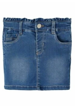 NAME IT Regular Fit - Minifalda - Medium Blue Denim