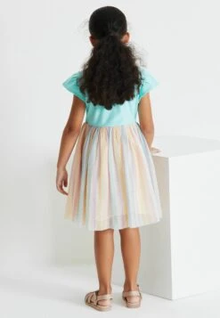 Next Vestido Informal - Teal Blue Rainbow -tienda de zapatos c268437aed24469a99098c30cd6a4dbd