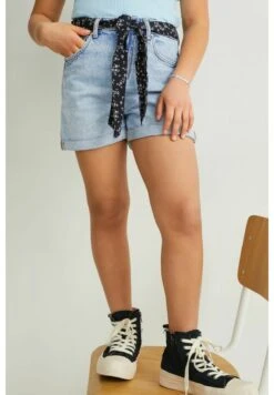 Set - Short Mit Gürtel - Shorts Vaqueros - Denim-Light Blue 11 Set - Short Mit Gürtel - Shorts Vaqueros - Denim-Light Blue -tienda de zapatos c3586f154ace42b89de20d654fea42cc