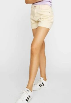 Mom Fit - Shorts - Oatmeal
