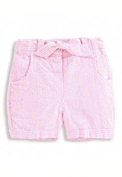 Jojo Maman Bebe Pretty Seersucker Stripe Standard - Shorts - Pink