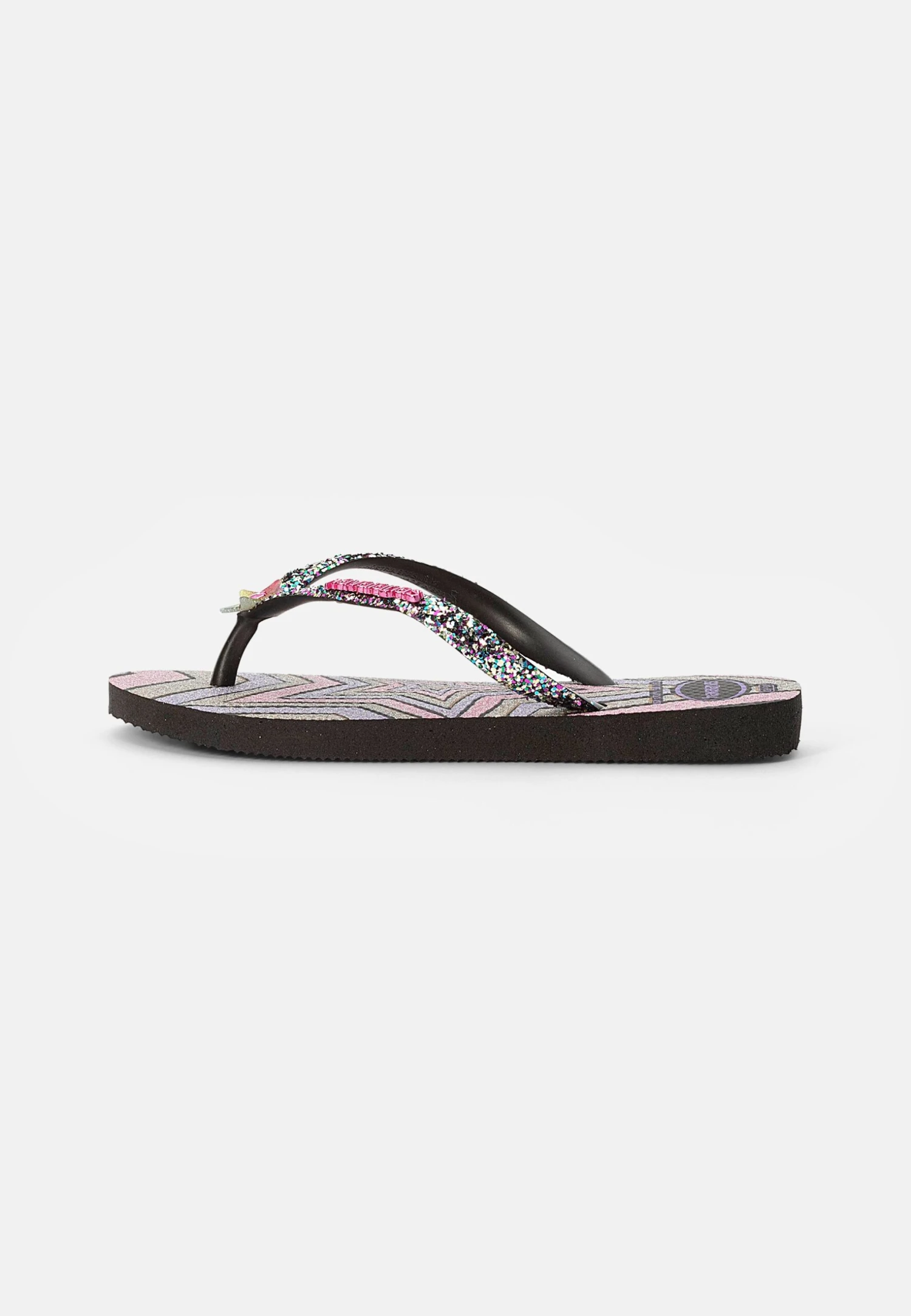 Havaianas Kids Slim Fit Glitter Trendy - Chanclas De Dedo - Black 4 Havaianas Kids Slim Fit Glitter Trendy - Chanclas De Dedo - Black - Imagen 2