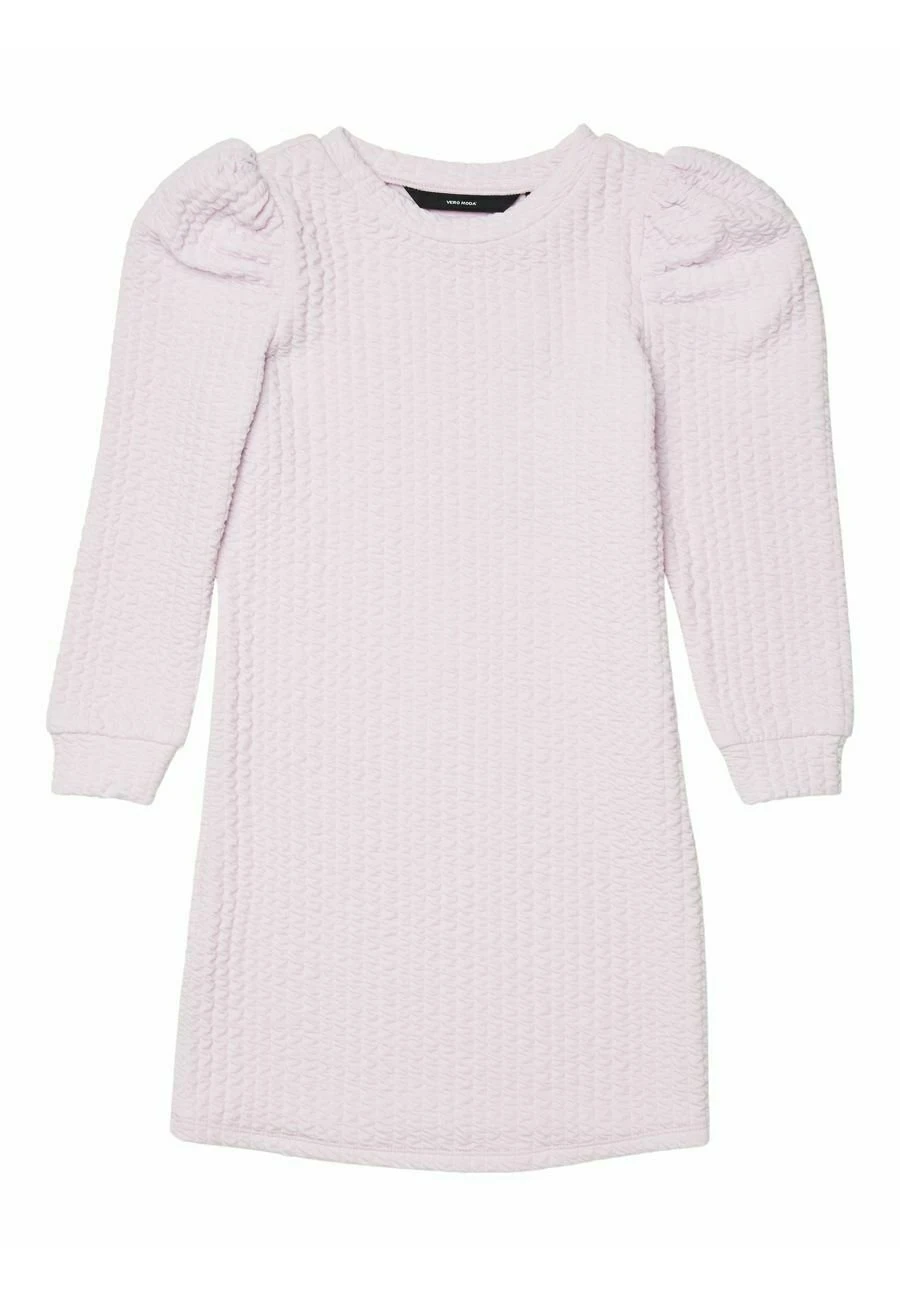 Vero Moda Girl Vestido Informal - Lavender Fog 3 Vero Moda Girl Vestido Informal - Lavender Fog