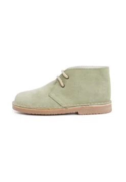 Pisacacas Safari - Zapatos Con Cordones - Verde Pastel
