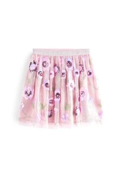 Next Standard - Falda Plisada - Pink Floral