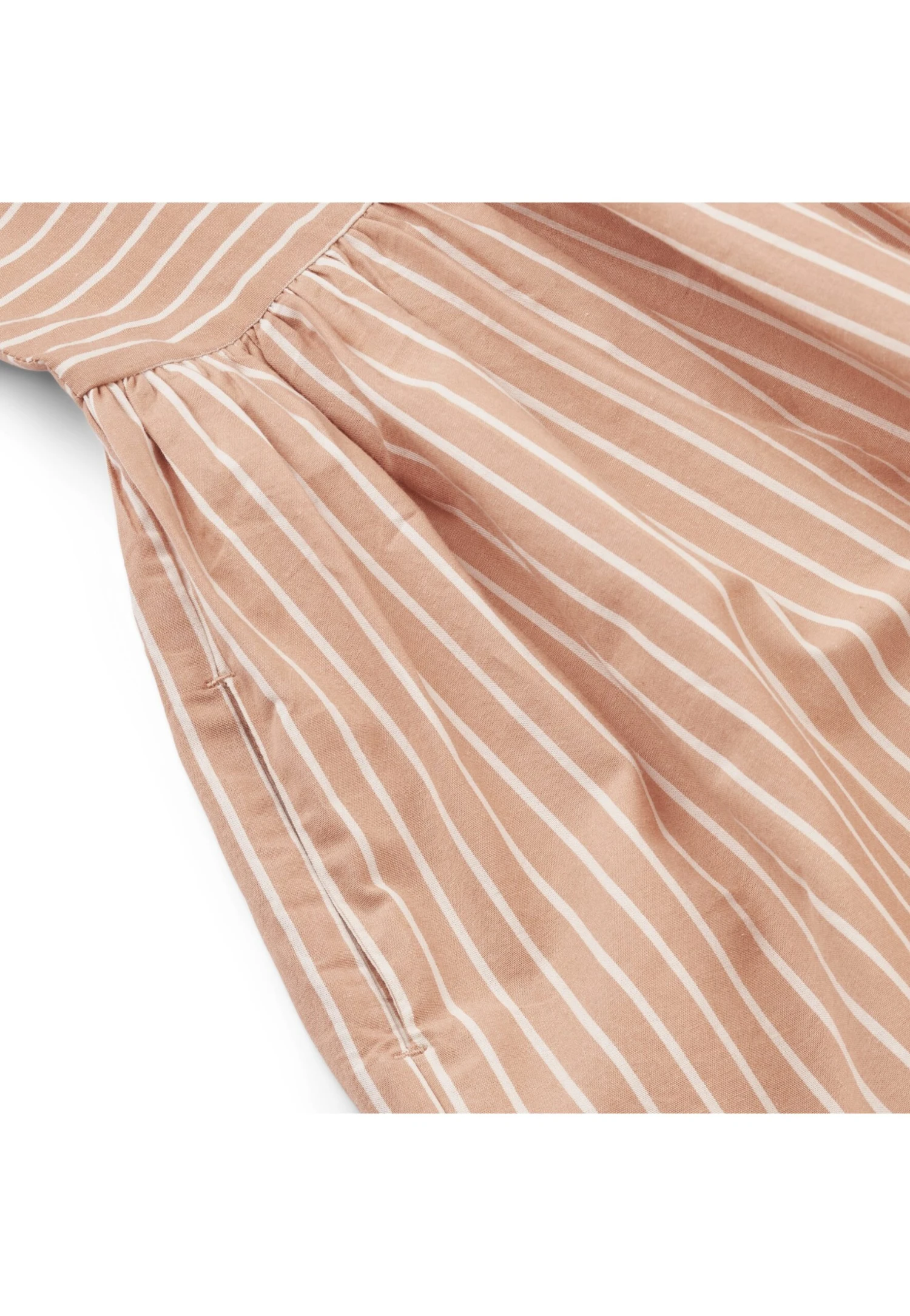 Liewood Nira Stripe Dress - Vestido Informal - Tuscany Rose/Creme De La Creme 6 Liewood Nira Stripe Dress - Vestido Informal - Tuscany Rose/Creme De La Creme - Imagen 4