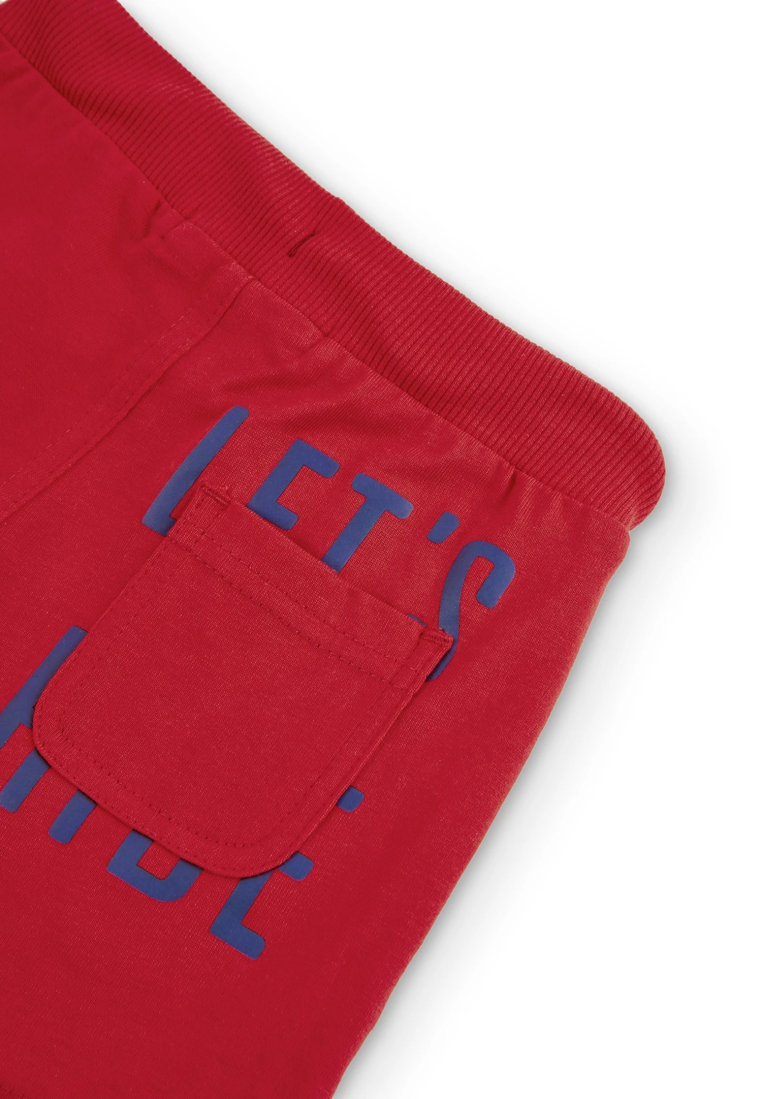 BOBOLI Bermuda - Pantalones Deportivos - Red 6 BOBOLI Bermuda - Pantalones Deportivos - Red - Imagen 4