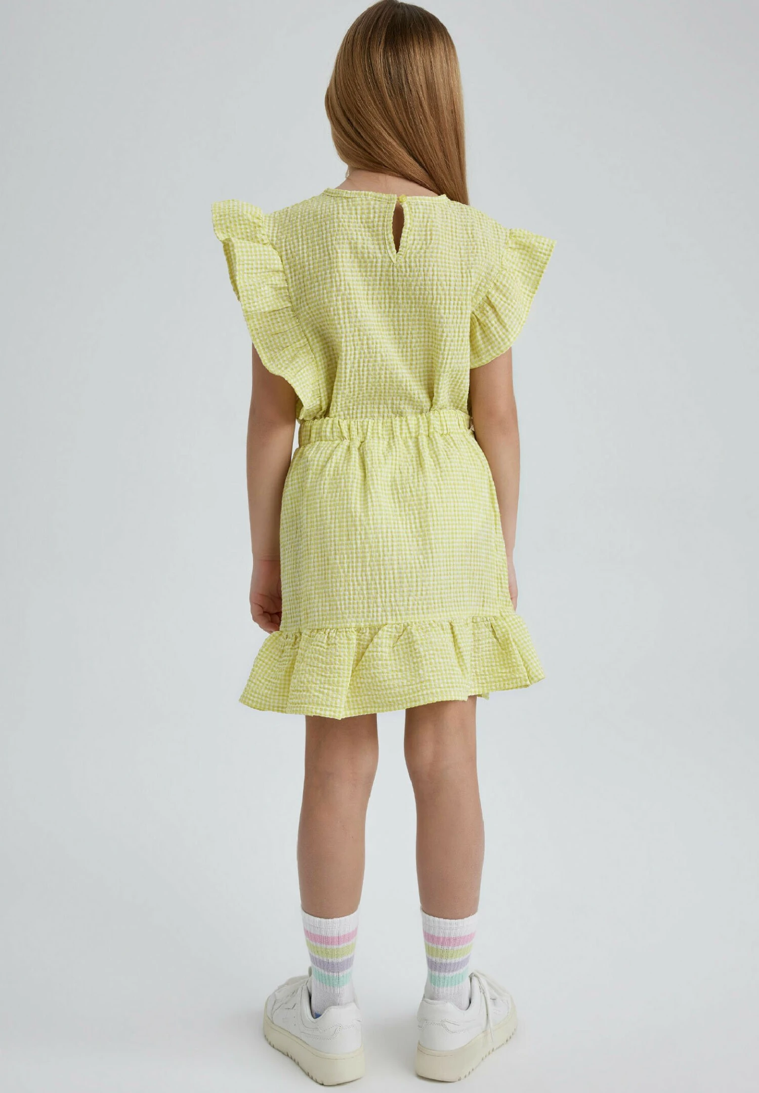 DeFacto Falda Cruzada - Yellow 4 DeFacto Falda Cruzada - Yellow - Imagen 2