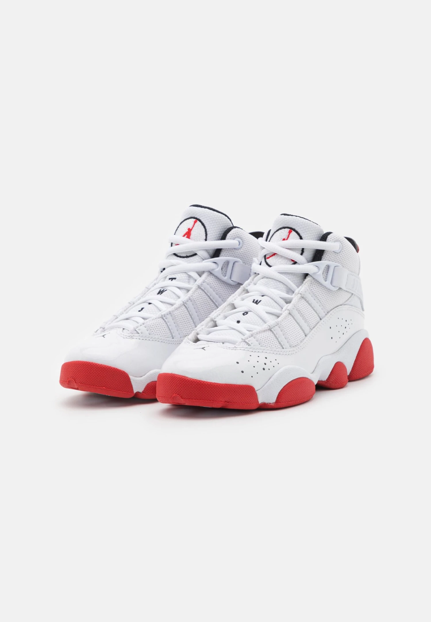 Jordan 6 Rings Unisex - Zapatillas De Baloncesto - White/University Red/Black 4 Jordan 6 Rings Unisex - Zapatillas De Baloncesto - White/University Red/Black - Imagen 2