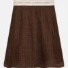 MICHAEL KORS KIDS Pleated Skirt - Falda Plisada - Chocolate Brown 2 MICHAEL KORS KIDS Pleated Skirt - Falda Plisada - Chocolate Brown -tienda de zapatos f99a65369d3f441d937d5563e595049e