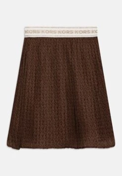 MICHAEL KORS KIDS Pleated Skirt - Falda Plisada - Chocolate Brown