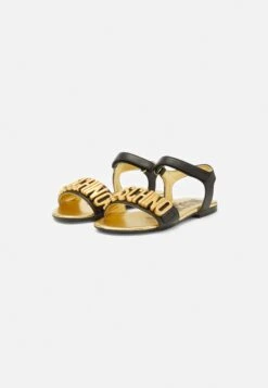 MOSCHINO Sandalias - Black/Gold -tienda de zapatos fa71874059c74539b036c0725c8f663d