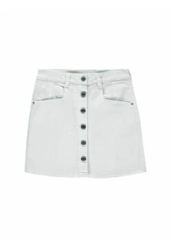 ESPRIT Falda Vaquera - White